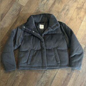 A&F fur coat